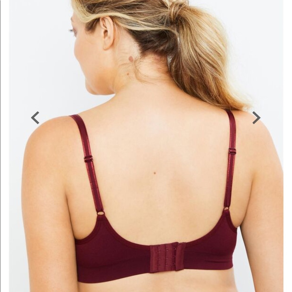 Full Busted Seamless Clip Down Nursing Bra - Picture 3 of 8